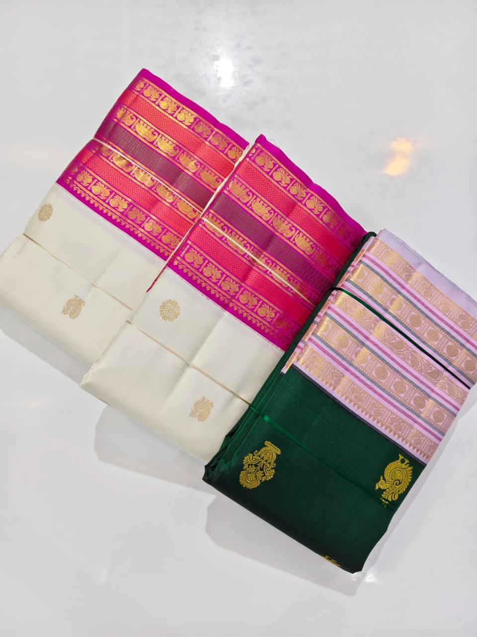 Traditional Zari Border Kanchipuram Silk Saree